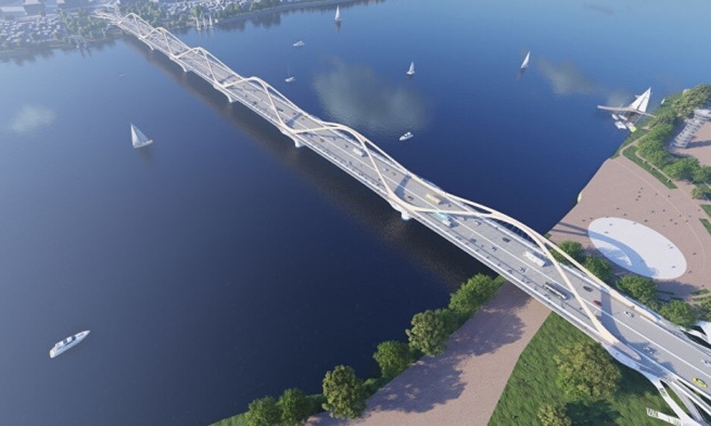 Hà Nội: Sớm đầu tư xây dựng cầu Vân Phúc vượt qua sông Hồng
