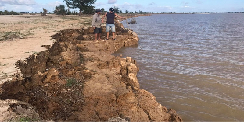 Quảng Trị: Cần có giải pháp cấp bách xử lý tình trạng sạt lở bờ sông Thạch Hãn