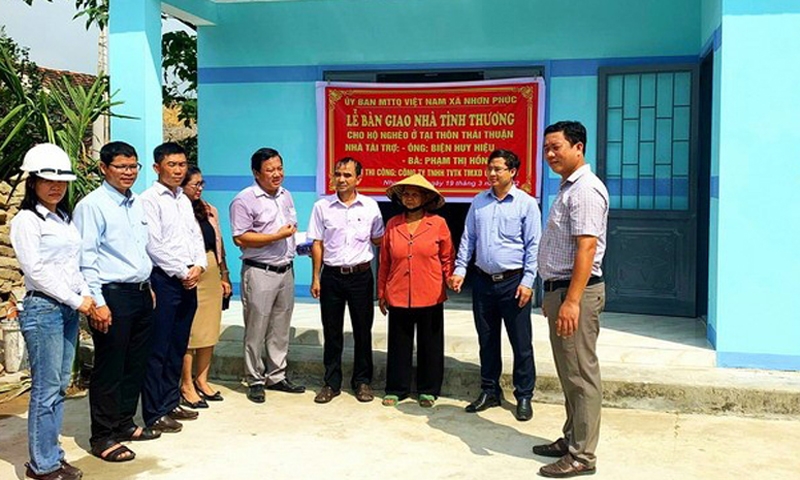 Bình Định: Hộ nghèo được hỗ trợ 50 triệu đồng để xây dựng mới nhà ở
