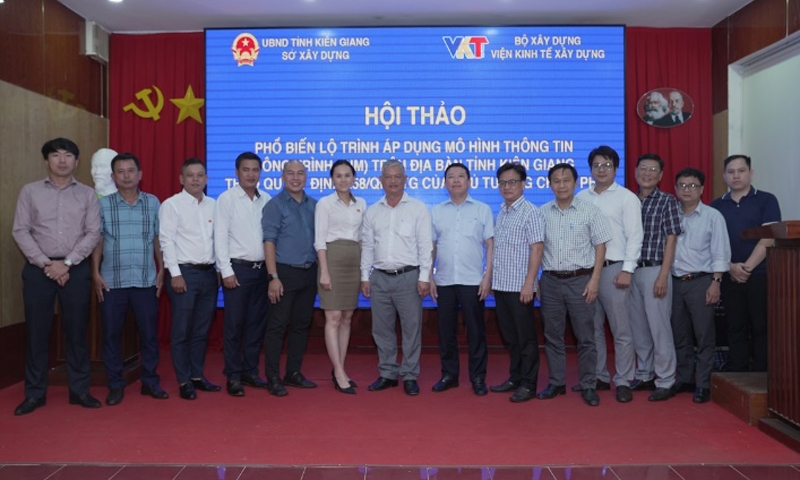 Phổ biến lộ trình áp dụng mô hình thông tin công trình BIM trên địa bàn tỉnh Kiên Giang