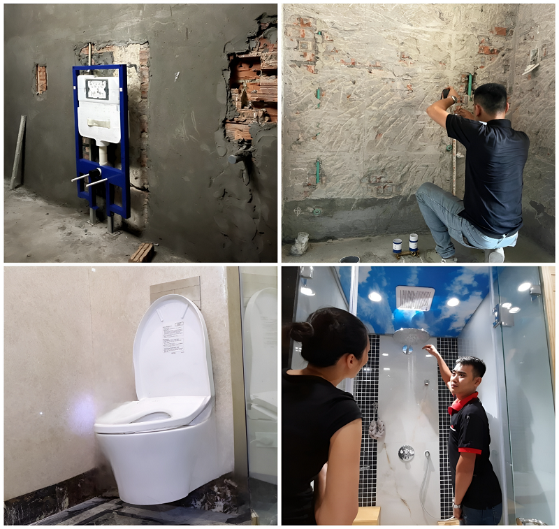 Xu hướng tiện nghi - Thiết bị phòng tắm âm tường ở Việt Nam