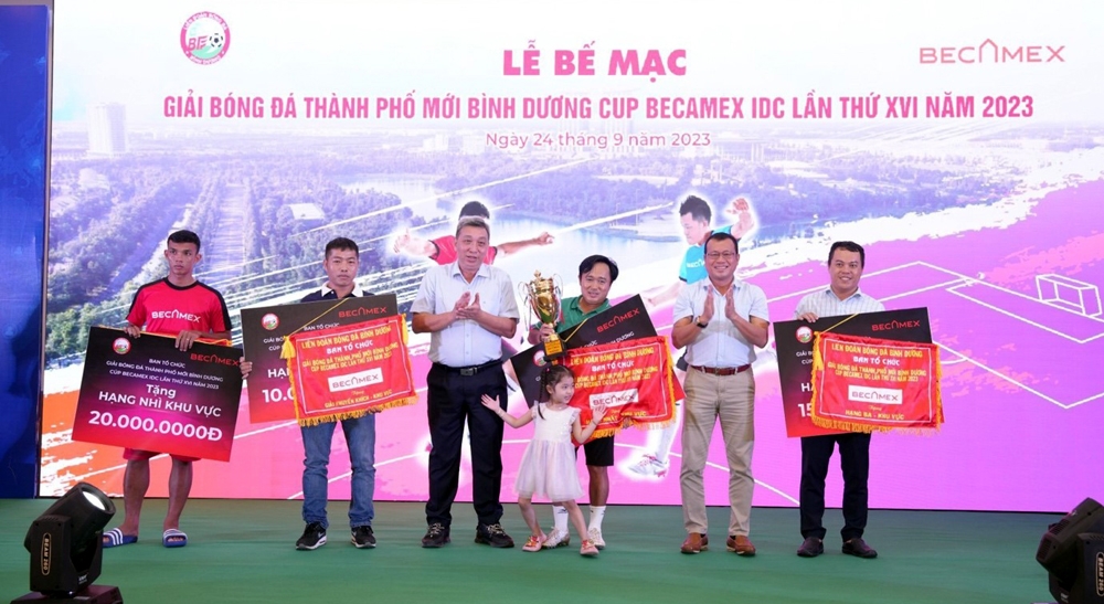 Bình Dương: Cúp Becamex IDC lần thứ 16 thành công tốt đẹp