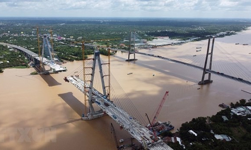 Dự án Cầu Mỹ Thuận 2 sẽ hoàn thành và thông xe vào cuối năm 2023