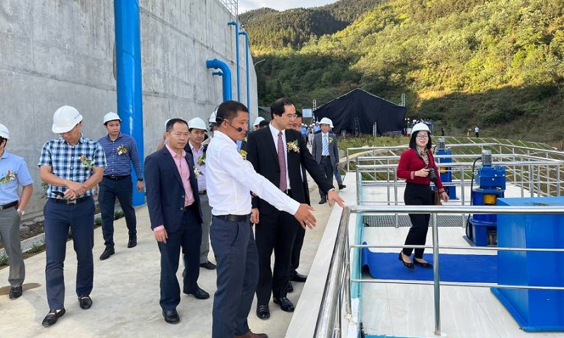 Lào Cai xem xét đầu tư xây dựng Nhà máy nước Ngòi Đường
