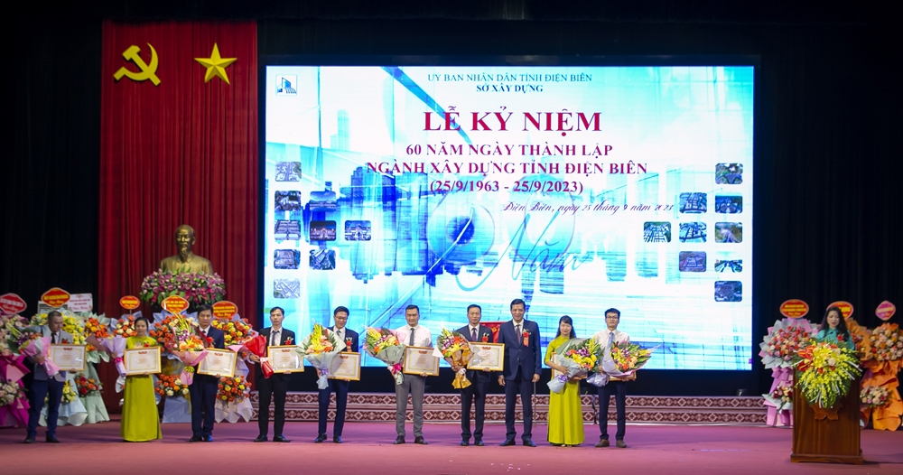 Kỷ niệm 60 năm thành lập ngành Xây dựng tỉnh Điện Biên