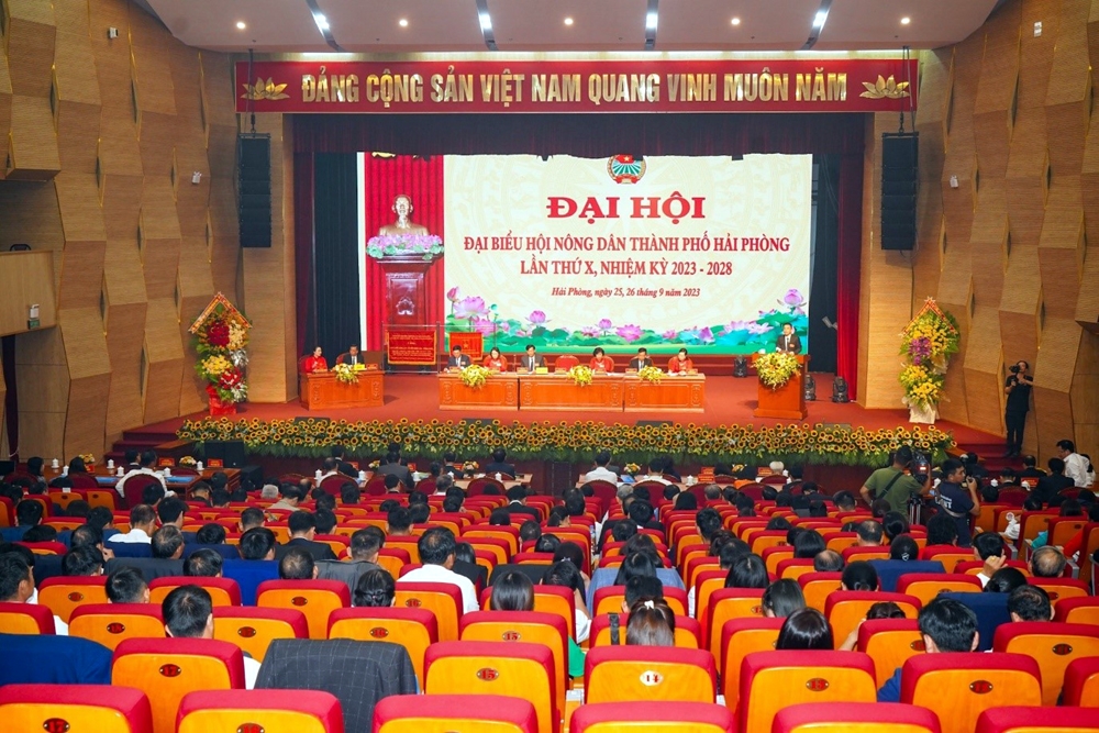 289 đại biểu dự Đại hội Đại biểu Hội Nông dân thành phố Hải Phòng lần thứ X
