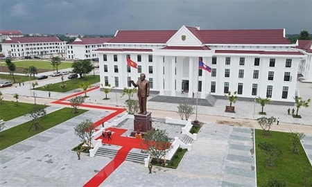 Học viện Chính trị Công an Lào - Món quà ý nghĩa của Việt Nam