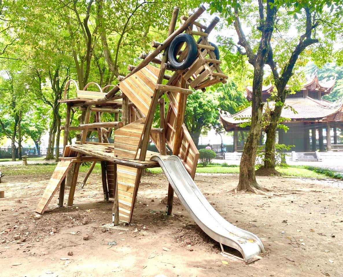 Think Playgrounds ra mắt sân chơi Thánh Gióng tại Văn Miếu – Quốc Tử Giám