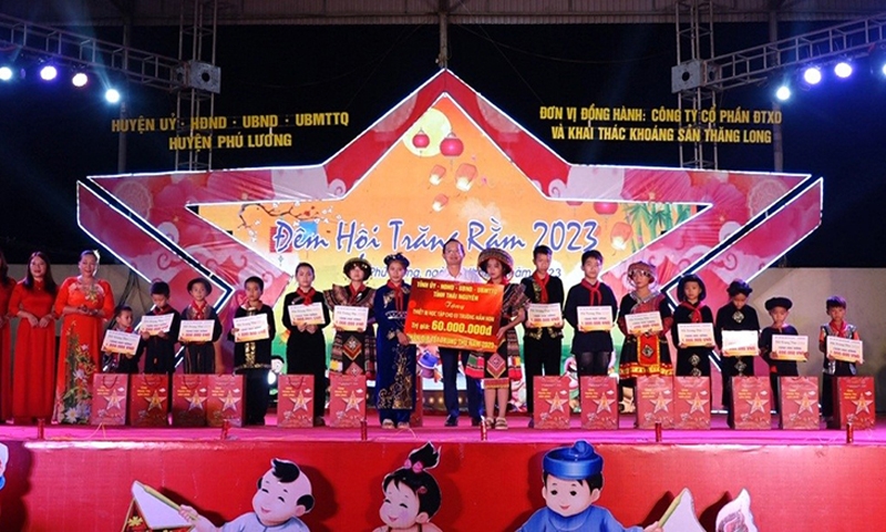 Thái Nguyên: Nhiều hoạt động thiết thực vì trẻ em nhân Tết Trung thu
