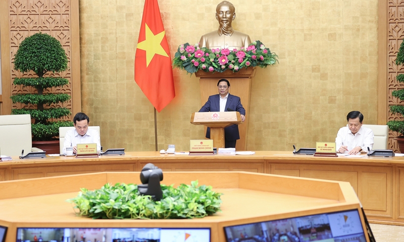 Thủ tướng Phạm Minh Chính chủ trì phiên họp Chính phủ thường kỳ tháng 9/2023