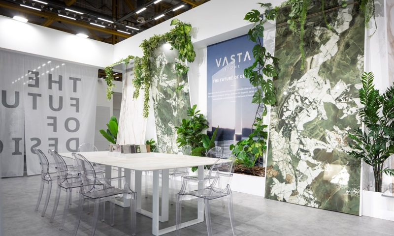Viglacera tham dự Tuần lễ công trình xanh Việt Nam 2023 với vật liệu mới – Đá nung kết thương hiệu Vasta Stone
