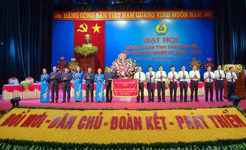 Thái Nguyên: 3 khâu đột phá để thực hiện thắng lợi Nghị quyết Đại hội Công đoàn tỉnh lần thứ XVII
