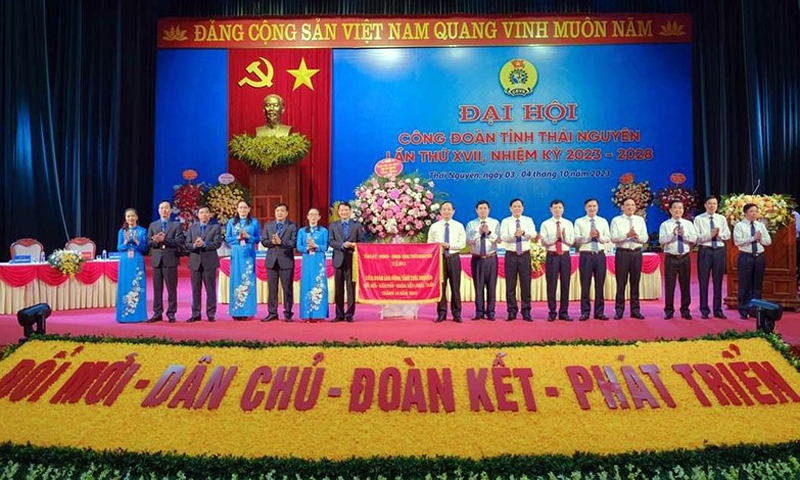 Thái Nguyên: 3 khâu đột phá để thực hiện thắng lợi Nghị quyết Đại hội Công đoàn tỉnh lần thứ XVII