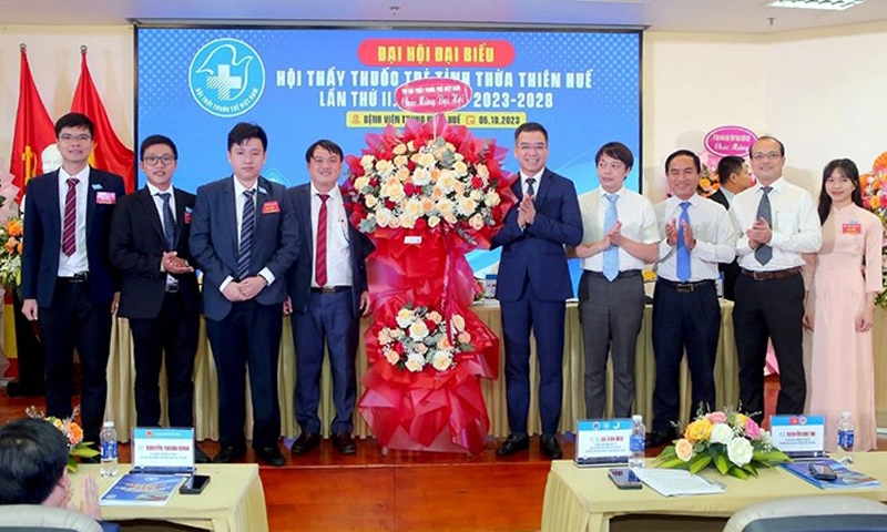 Đại hội đại biểu Hội Thầy thuốc trẻ tỉnh Thừa Thiên - Huế lần thứ II diễn ra thành công tốt đẹp