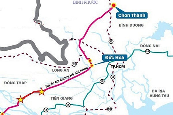Lựa chọn nhà thầu Dự án đường Hồ Chí Minh đoạn Chơn Thành - Đức Hòa gần 3.300 tỷ đồng
