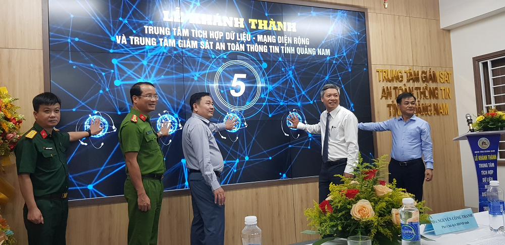 Quảng Nam: Khánh thành Trung tâm tích hợp dữ liệu đảm bảo năng lực triển khai Chính quyền số và đô thị thông minh