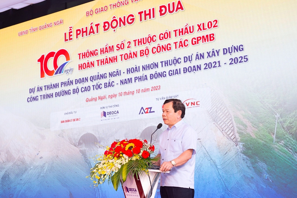Quyết tâm thông hầm dài thứ 2 cao tốc Quảng Ngãi – Hoài Nhơn sớm 4 tháng