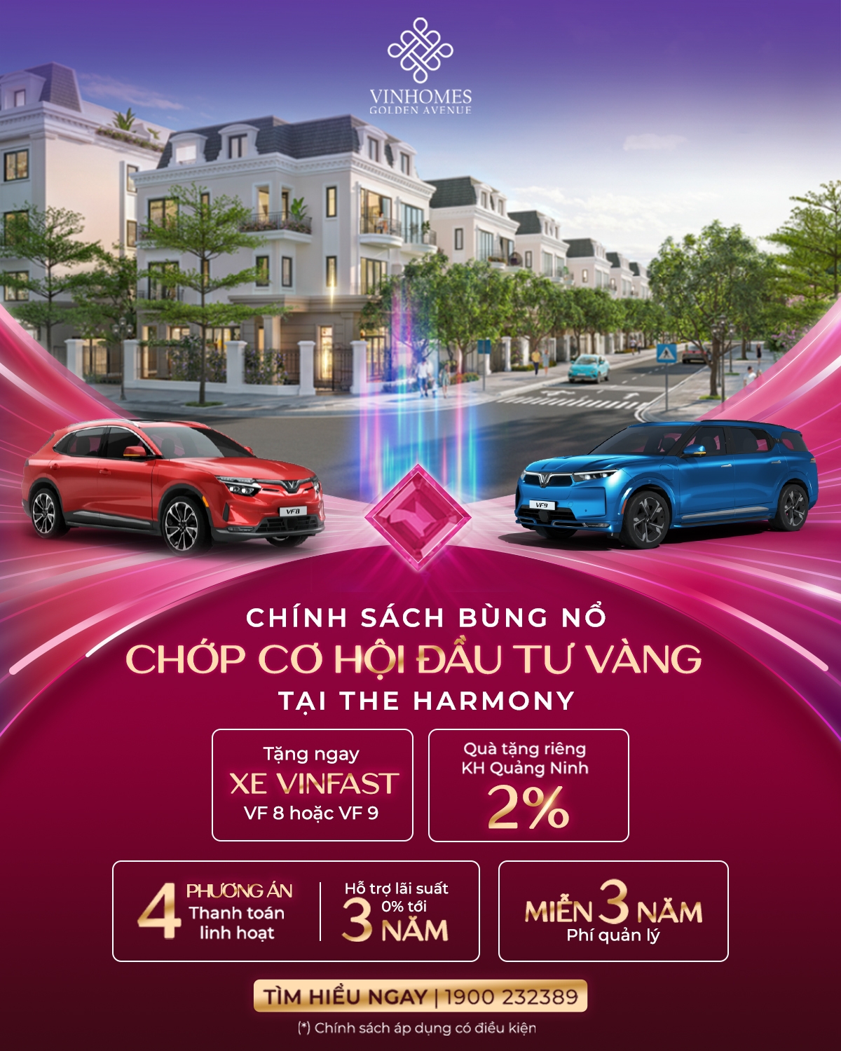 Vinhomes Golden Avenue Móng Cái gây “sốt” thị trường với phân khu The Harmony