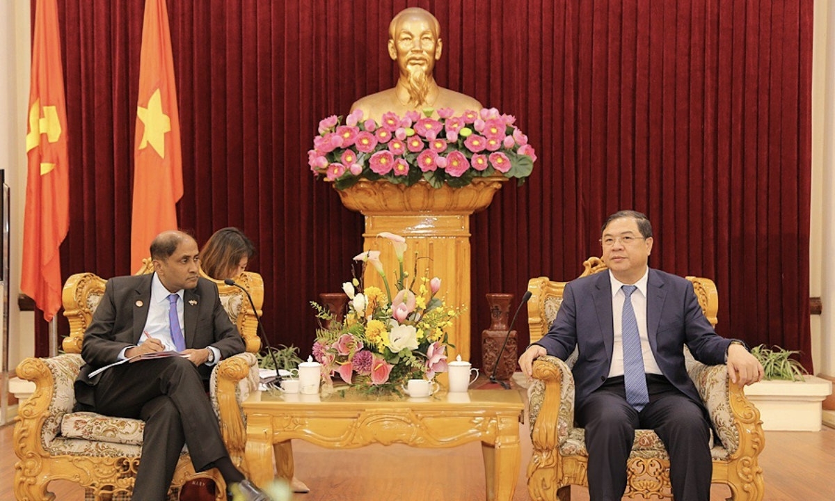 Nam Định mong muốn hợp tác với Singapore trên mọi lĩnh vực