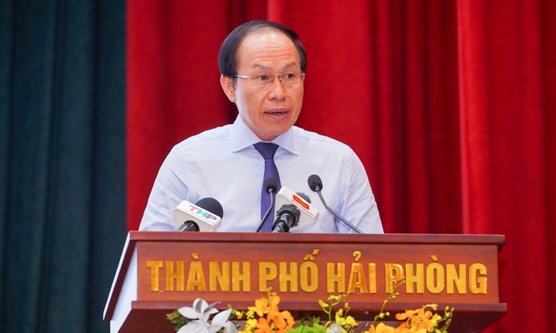 Đồng chí Lê Tiến Châu làm Trưởng Đoàn đại biểu Quốc hội thành phố Hải Phòng