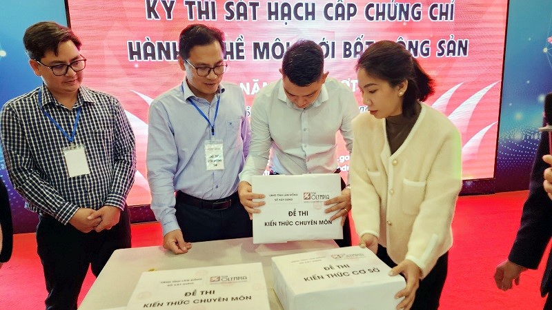 Lâm Đồng: Tổ chức kỳ thi sát hạch cấp chứng chỉ hành nghề môi giới bất động sản đợt 2 năm 2023