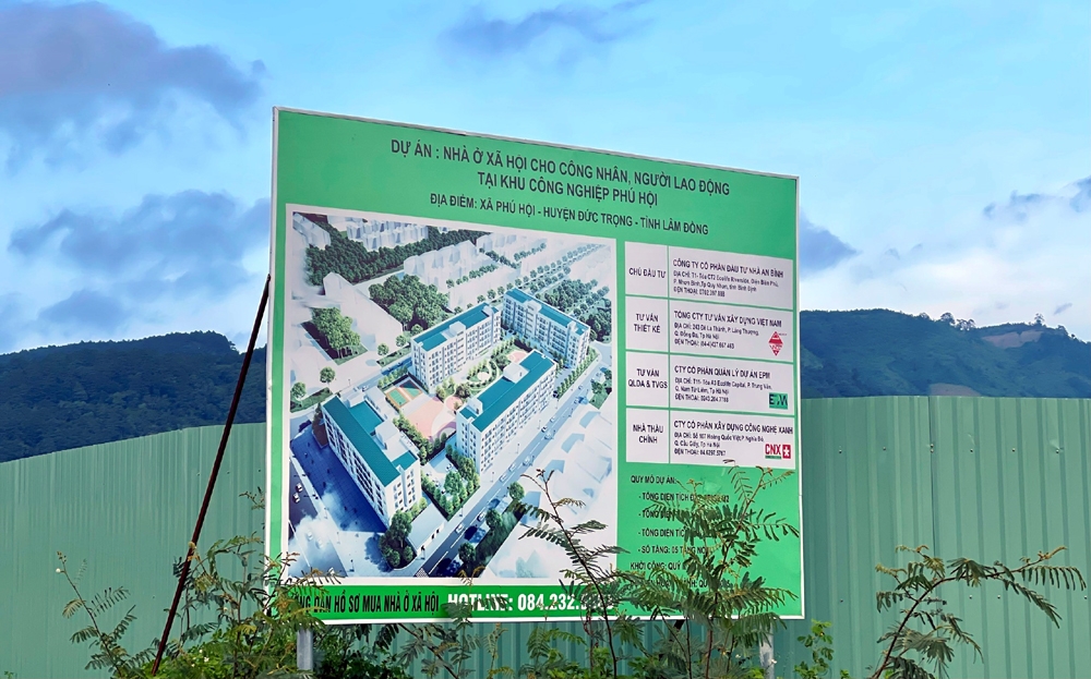 Lâm Đồng: Sau nhiều tháng khởi công, dự án nhà ở xã hội Khu công nghiệp Phú Hội vẫn “bất động”
