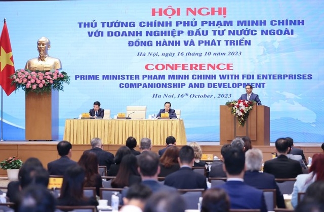 Thủ tướng Chính phủ gặp mặt cộng đồng doanh nghiệp FDI