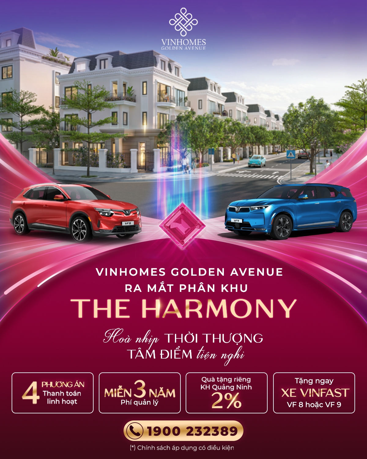 The Harmony - Đẳng cấp sống mới tại Vinhomes Golden Avenue Móng Cái