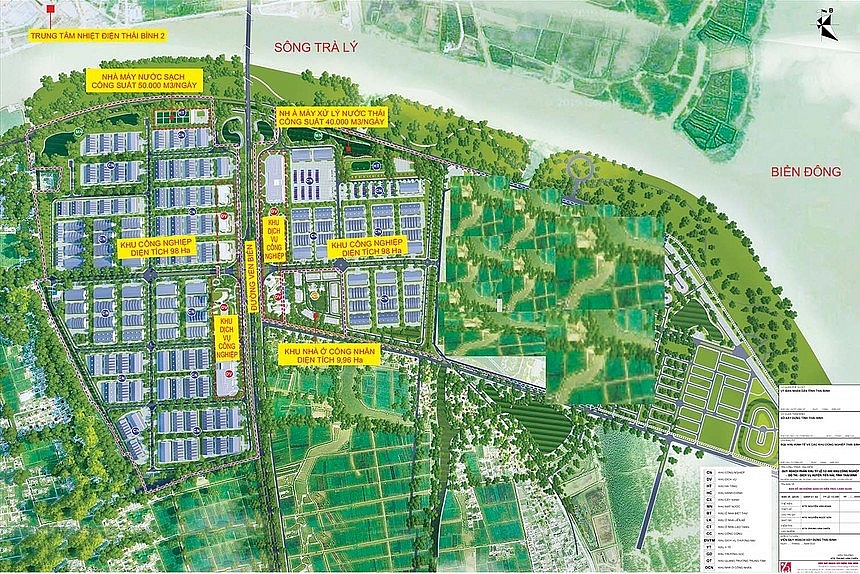 Thái Bình: Cần sớm triển khai thi công dự án Khu công nghiệp Hải Long