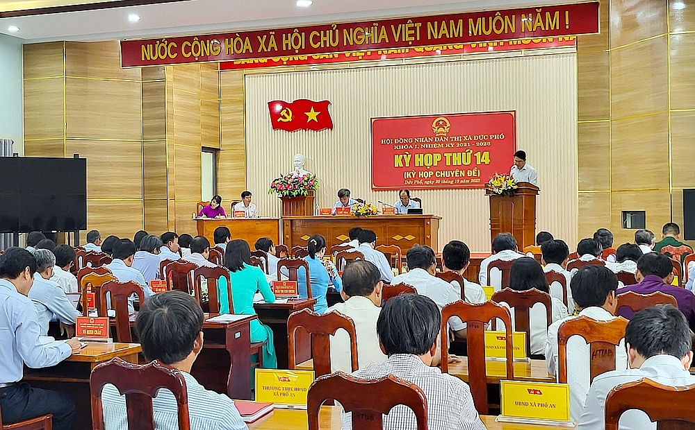 Quảng Ngãi: Ông Trần Ngọc Sang được bầu giữ chức Phó Chủ tịch UBND thị xã Đức Phổ