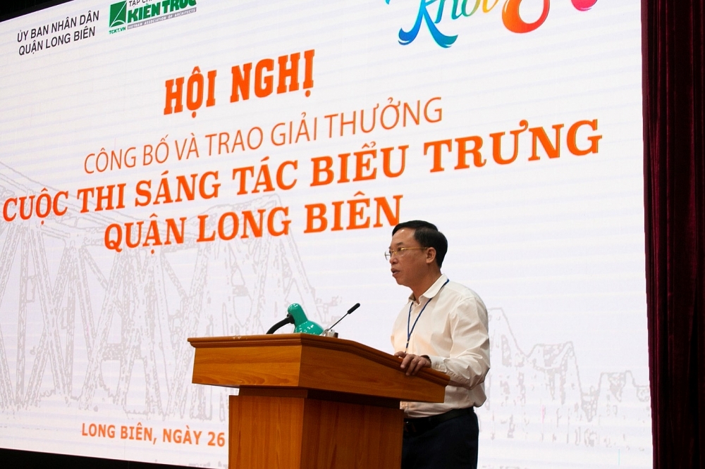 Hà Nội: Trao giải cuộc thi Sáng tác biểu trưng quận Long Biên