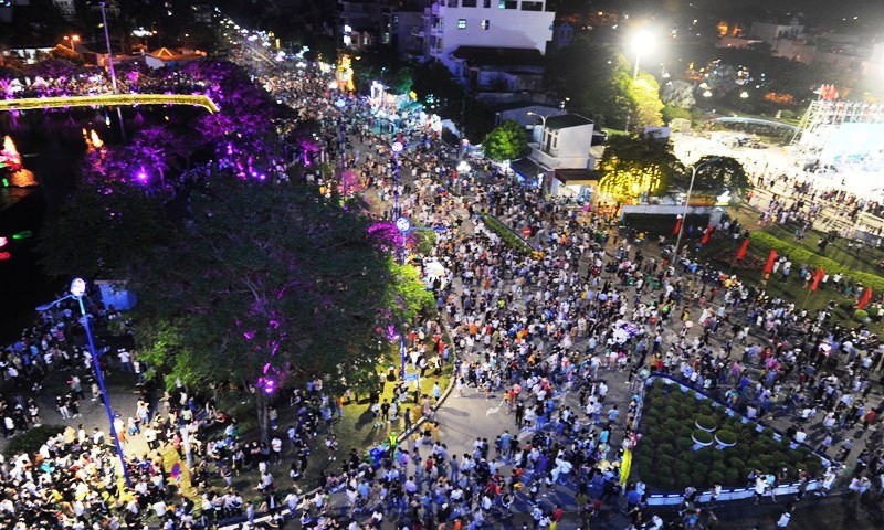 Thành phố Hải Dương: Mở rộng quy mô hoạt động tuyến phố đi bộ, chợ đêm Bạch Đằng