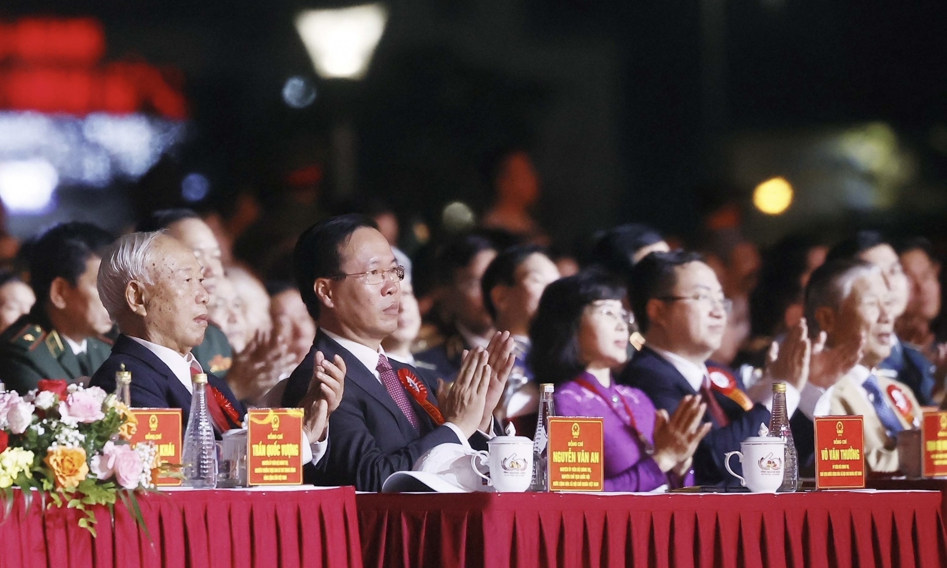 Chủ tịch nước Võ Văn Thưởng dự Lễ kỷ niệm 60 năm Ngày thành lập tỉnh Quảng Ninh