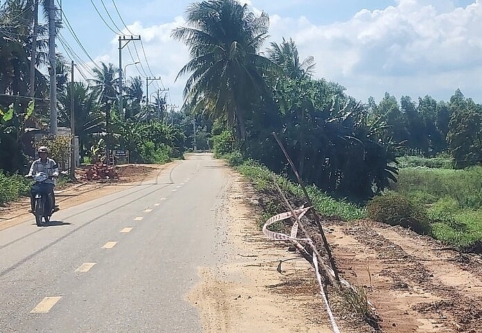 Hoài Nhơn (Bình Định): Xây dựng kè cấp bách sạt lở, bảo vệ khu dân cư trên sông Lại  Giang