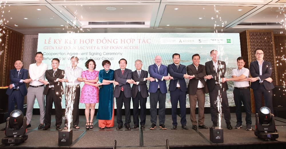 Tập đoàn Lạc Việt và đơn vị quản lý vận hành khách sạn hàng đầu thế giới Accor công bố hợp tác chiến lược