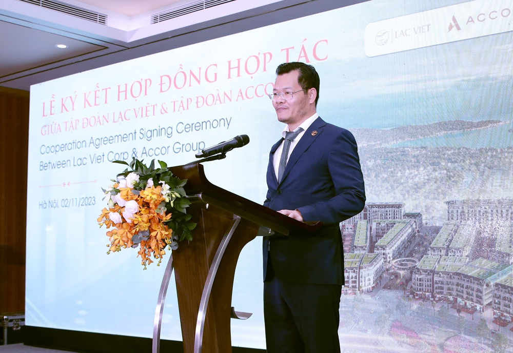 Tập đoàn Lạc Việt và đơn vị quản lý vận hành khách sạn hàng đầu thế giới Accor công bố hợp tác chiến lược