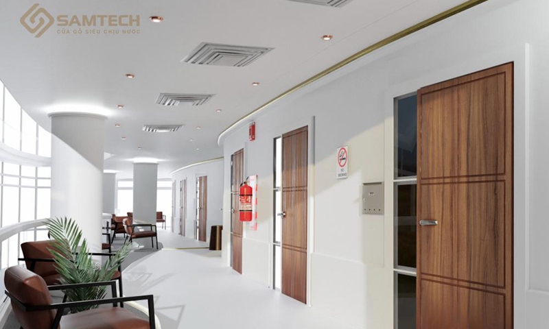 Cửa gỗ nhựa composite Samtech - Lựa chọn hoàn hảo cho mọi công trình