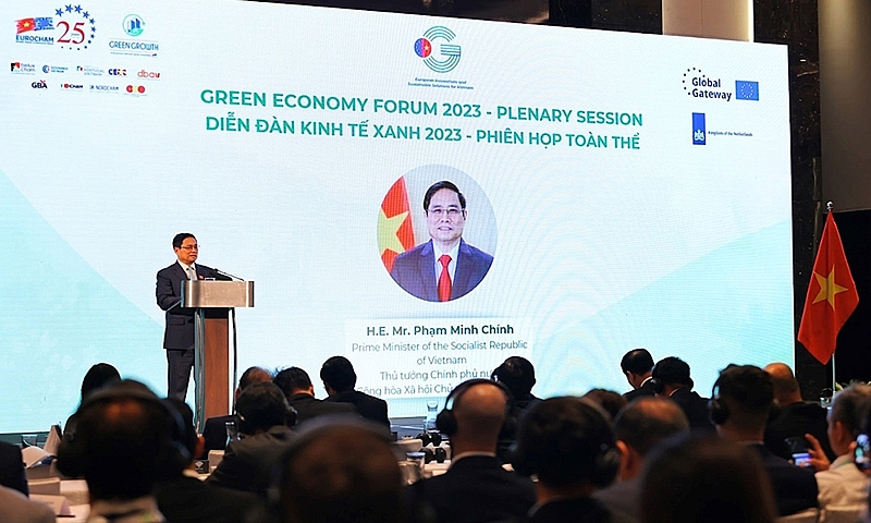 Thủ tướng Phạm Minh Chính: Phát triển kinh tế xanh và bền vững là chìa khóa và là hướng đi bắt buộc của các quốc gia trên toàn cầu