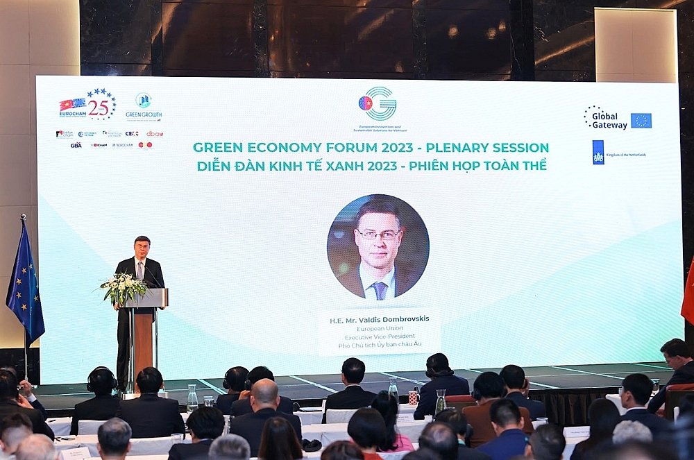Diễn đàn Kinh tế xanh (GEF) 2023: Các nhà lãnh đạo và đổi mới toàn cầu ủng hộ tương lai bền vững của Việt Nam