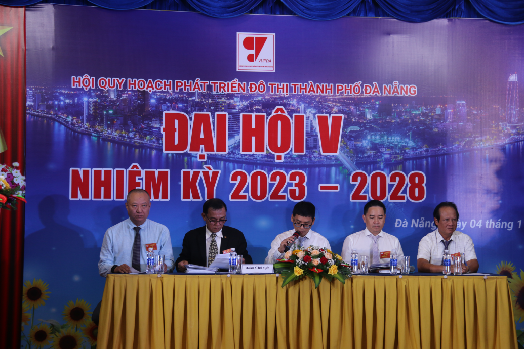 Hội quy hoạch phát triển thành phố Đà Nẵng: Đại hội đại biểu khóa V, nhiệm kỳ 2023-2028