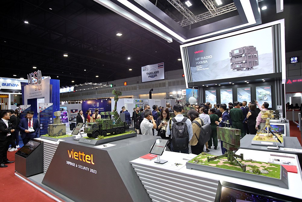 Viettel tổ chức gian hàng quốc gia Việt Nam tại Triển lãm Quốc phòng và An ninh 2023