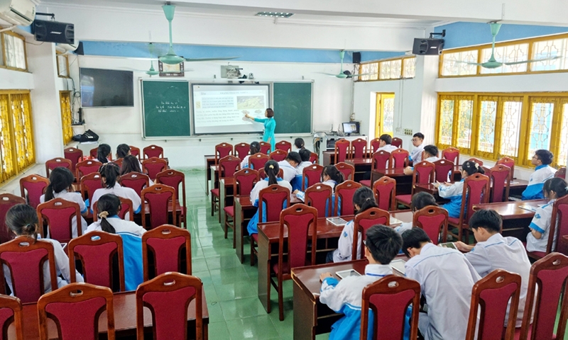 Trường THPT Hoàng Quốc Việt: Tiếng nói chung chuyển đổi số học đường