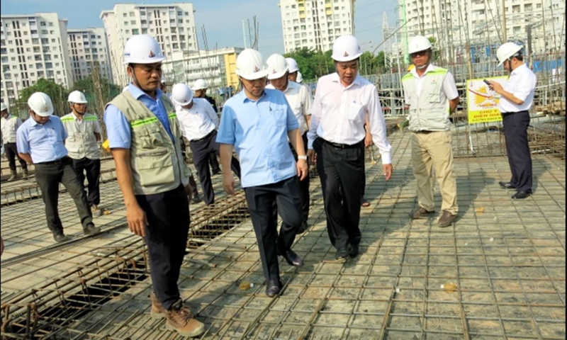 Thành phố Hồ Chí Minh: Tiến độ Dự án xây dựng Rạp Xiếc và biểu diễn đa năng Phú Thọ còn chậm