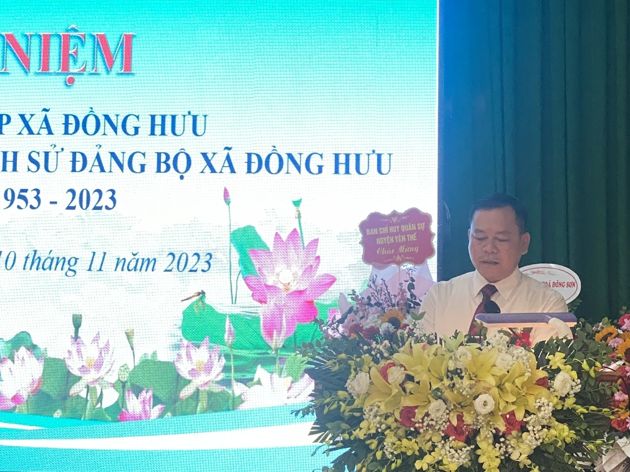 Bắc Giang: Xã Đồng Hưu tổ chức Lễ kỷ niệm 70 năm ngày thành lập và ra mắt cuốn Lịch sử Đảng bộ