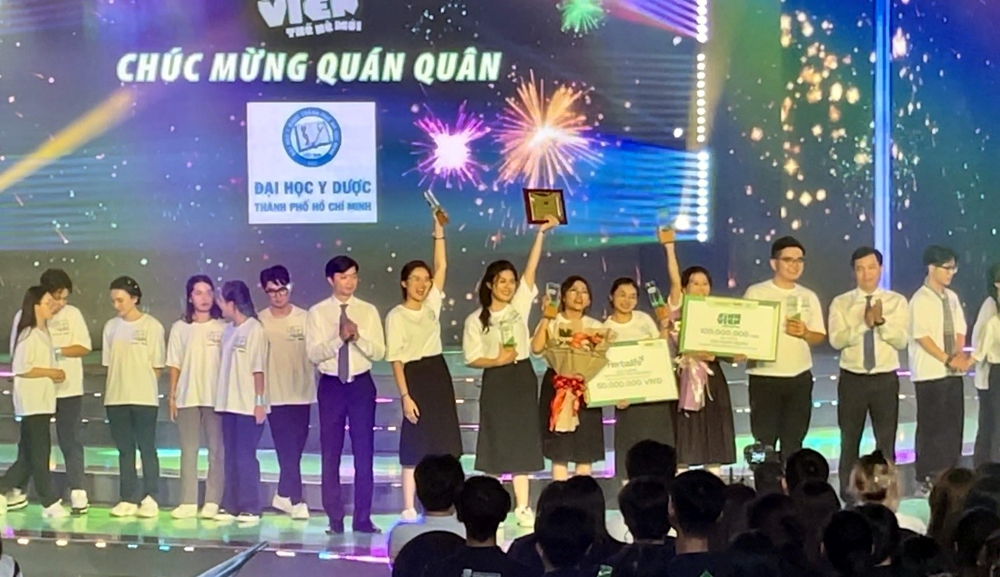 Đại học Y dược Thành phố Hồ Chí Minh đoạt Quán quân cuộc thi Sinh viên thế hệ mới