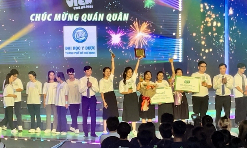 Đại học Y dược Thành phố Hồ Chí Minh đoạt Quán quân cuộc thi Sinh viên thế hệ mới