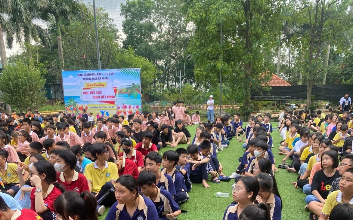 Hoài Đức (Hà Nội): Trường THCS An Khánh tổ chức trải nghiệm thực tế, khám phá những giá trị văn hóa lịch sử cho học sinh