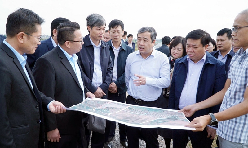 Thái Bình: Tập trung đẩy nhanh tiến độ các dự án trọng điểm ở huyện Thái Thụy