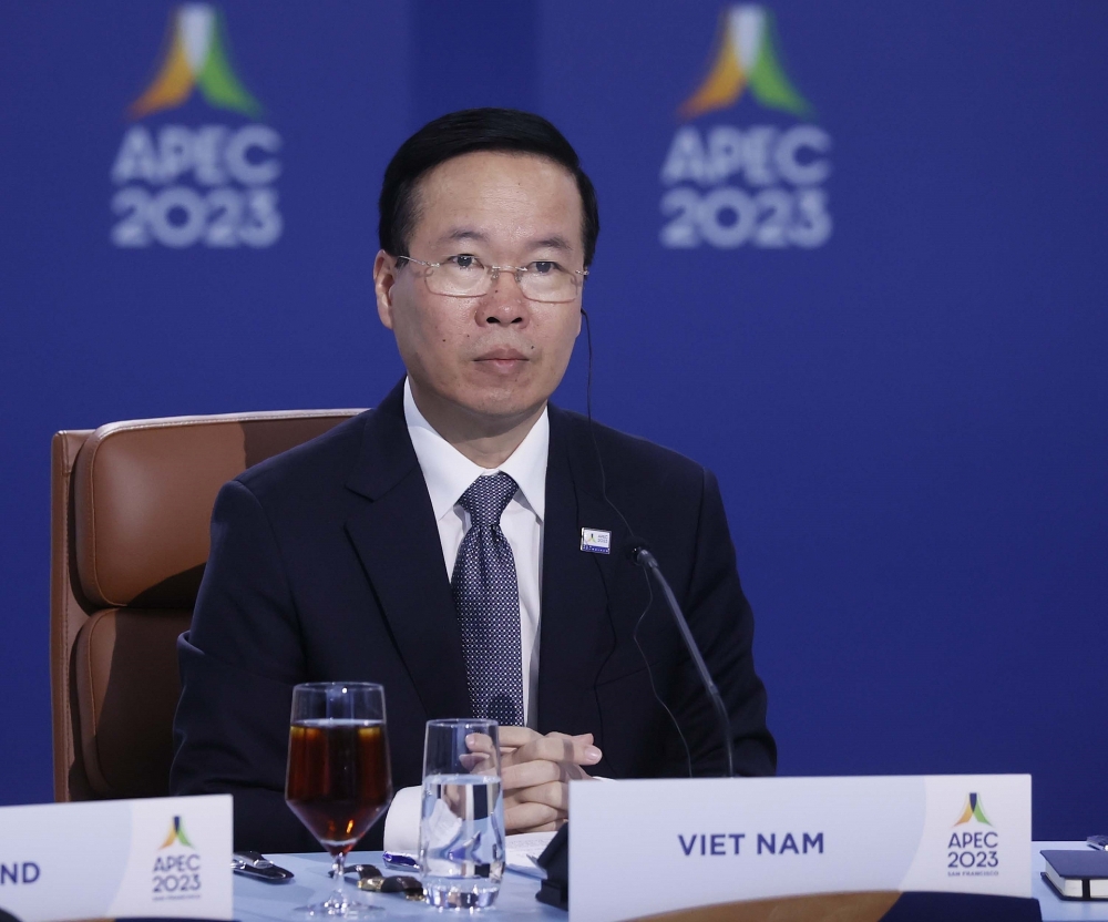 Chủ tịch nước dự Đối thoại giữa nhà Lãnh đạo các Nền Kinh tế APEC và khách mời