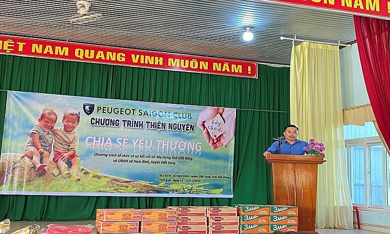 Đắk Nông: Sở Xây dựng tổ chức chương trình thiện nguyện và đỡ đầu hỗ trợ xây dựng nông thôn mới giai đoạn 2021-2025 đối với xã Nam Bình